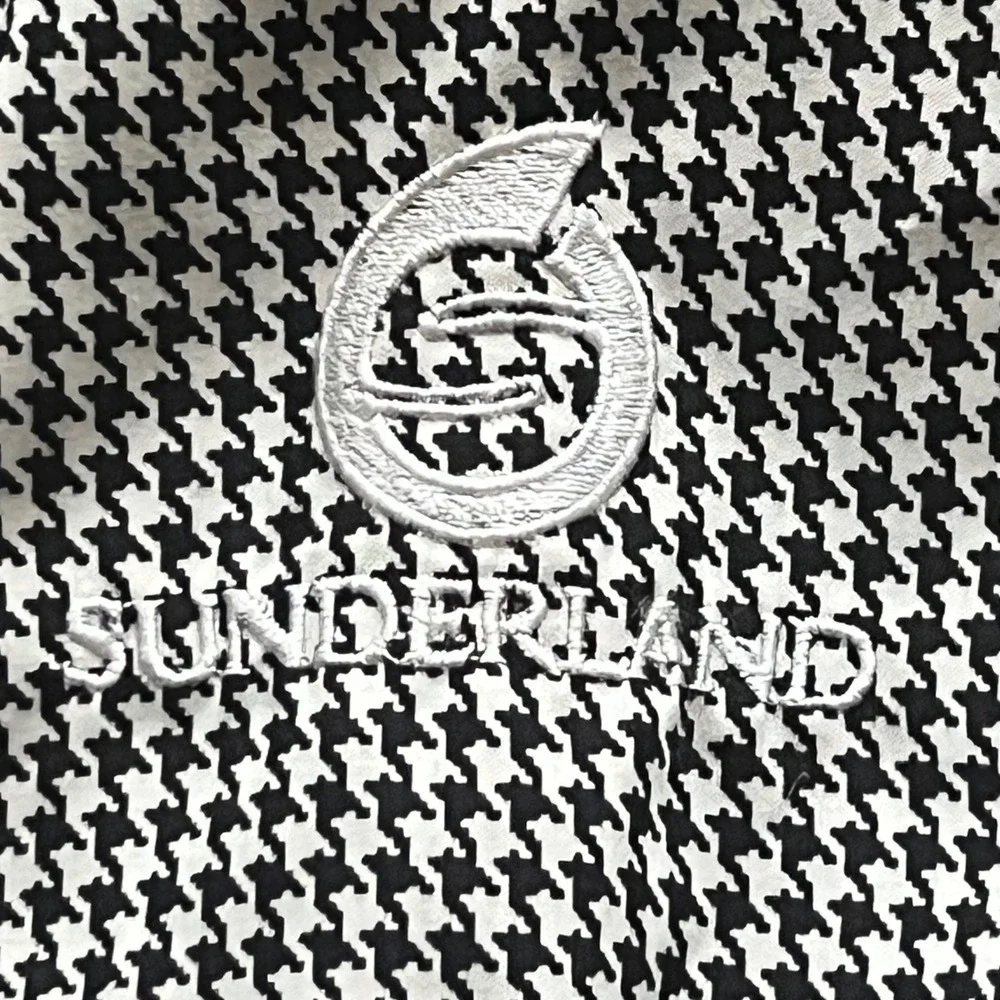 Sunderland of Scotland Cygnet Rain Jacket Women's Small Houndstooth LPGA Golf